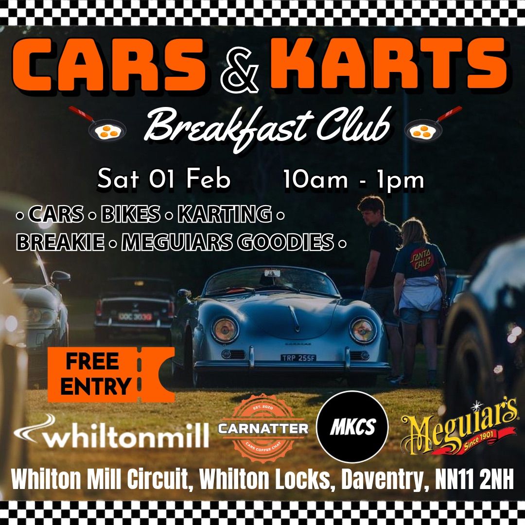 Cars & Karts, Breakfast Club! 