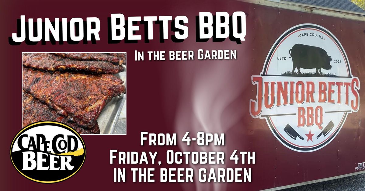 Junior Betts BBQ at Cape Cod Beer! 