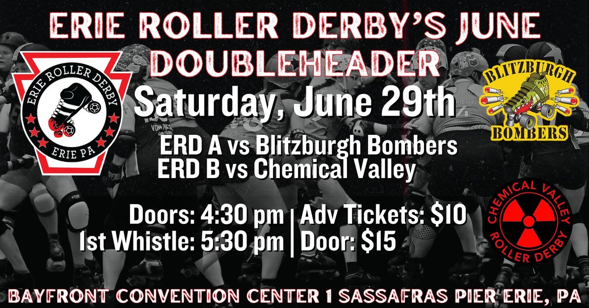 Erie Roller Derby's June Doubleheader