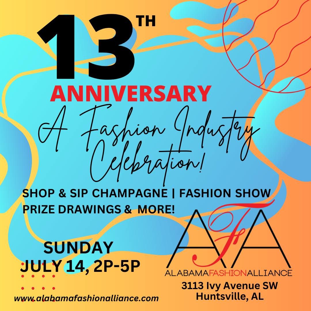 Alabama Fashion Alliance Celebrates 13 Years!