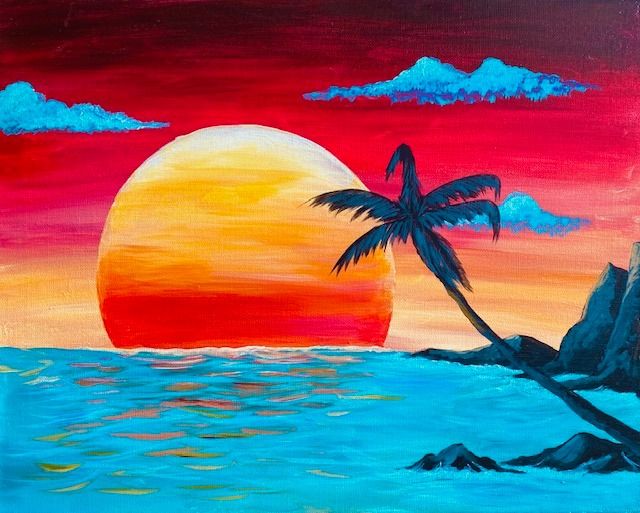 Sunset Tide: Folsom Paint Class