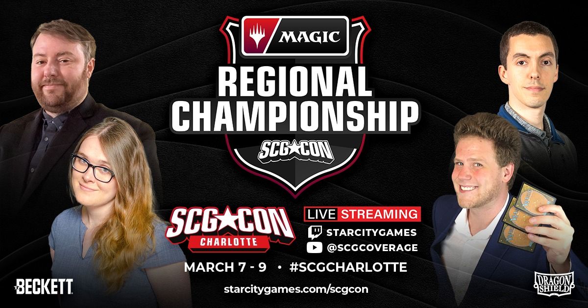 SCG CON Charlotte, featuring the MTG Regional Championship! - Trading Card Game (TCG) Convention