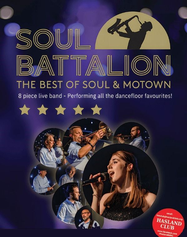 Soul Battalion. The best of Soul and Motown show