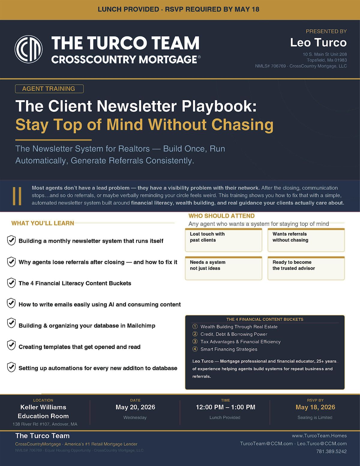 The Client Newsletter Playbook with Leo Turco