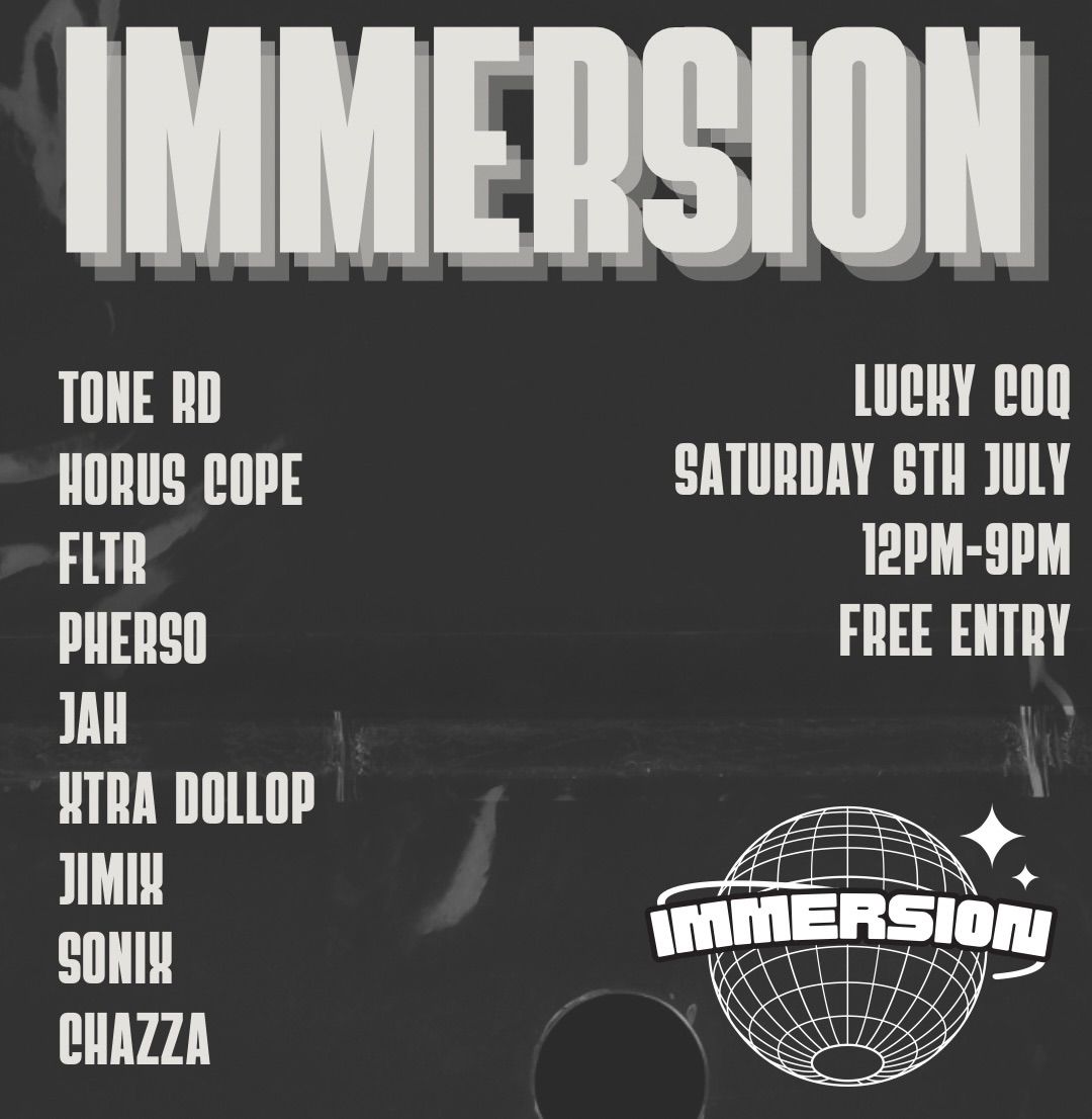 Immersion 001 (Day Party) 