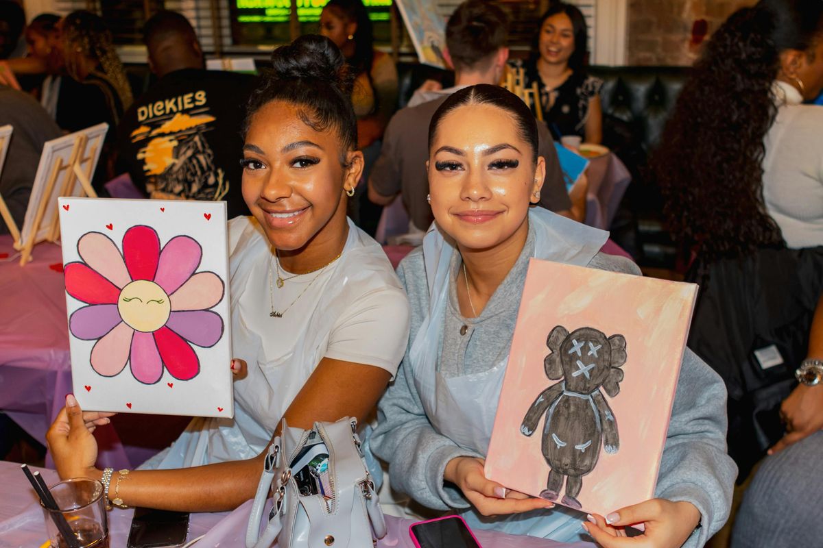 Sip and Paint Event | Brushndrink| Brixton London