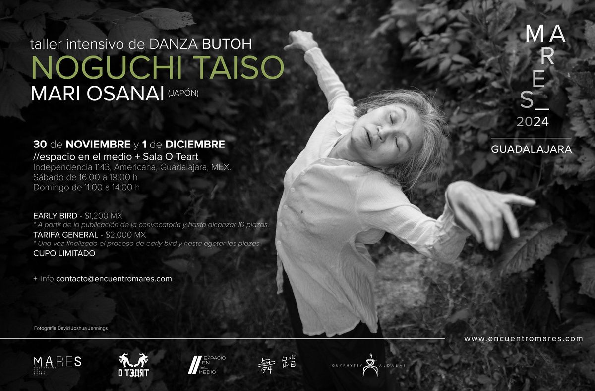 Taller intensivo de Danza Butoh - NOGUCHI TAISO