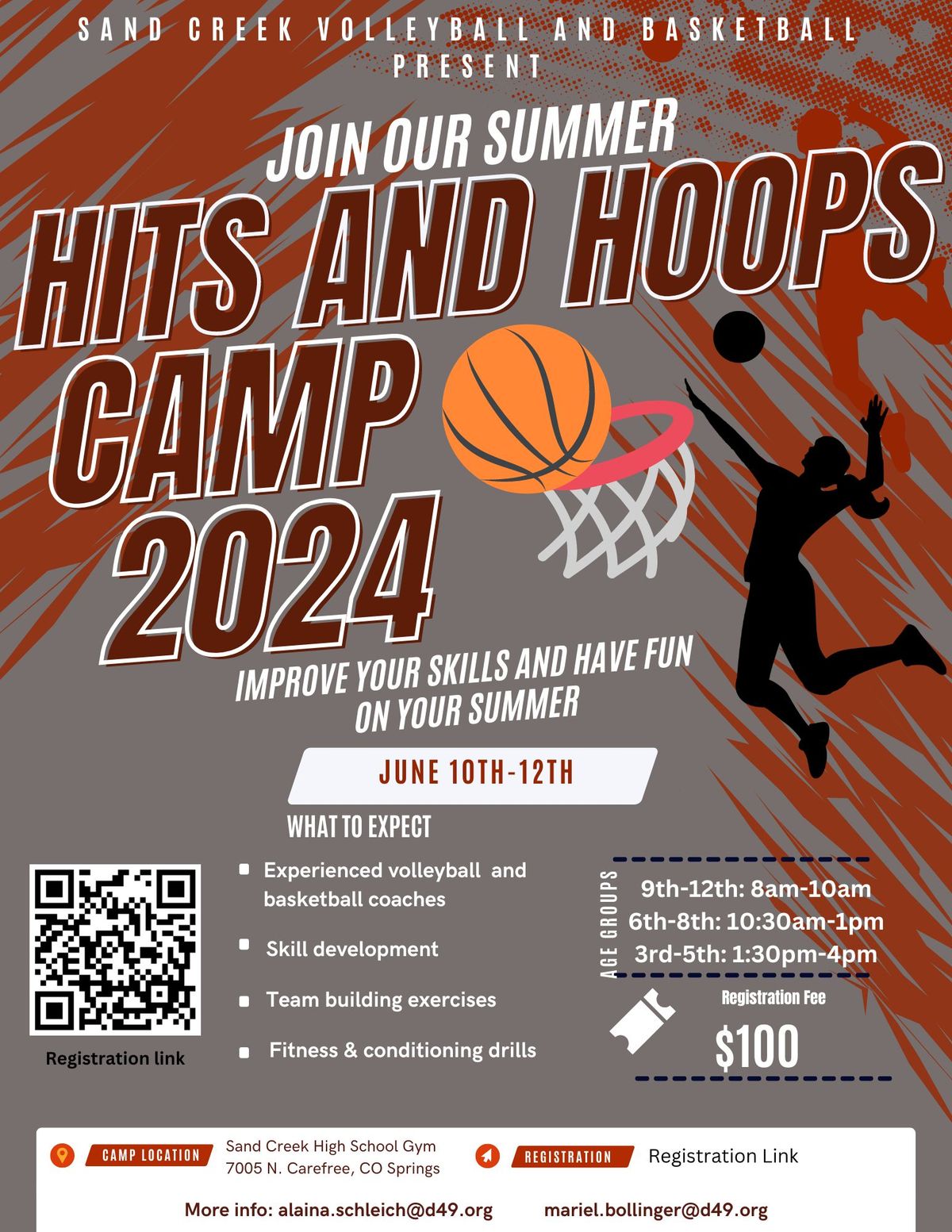 Summer Hits and Hoops Camp 2024