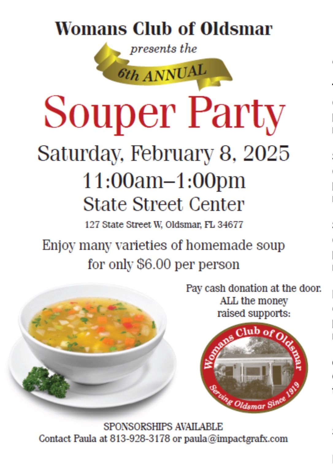 6th Annual Souper Party!