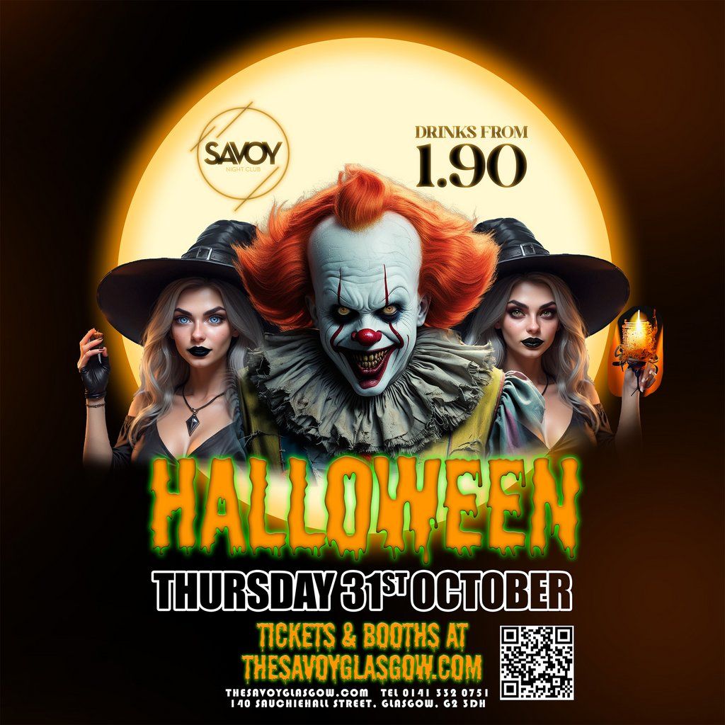 HALLOWEEN DAY AT THE Savoy Nightclub