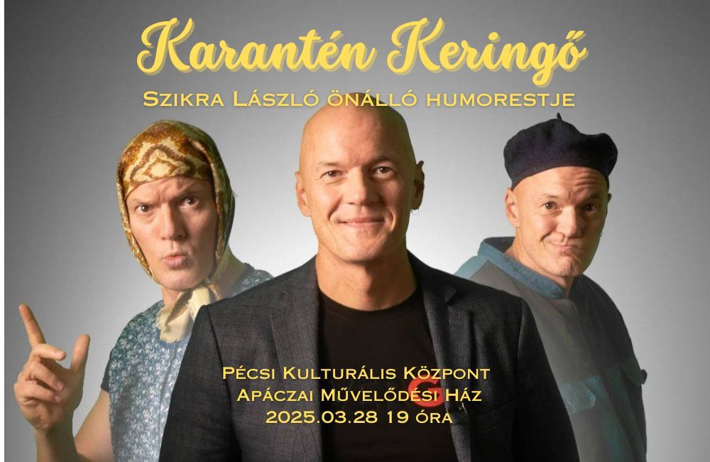 Karant\u00e9n Kering\u0151 - Szikra L\u00e1szl\u00f3 \u00f6n\u00e1ll\u00f3 humorestje