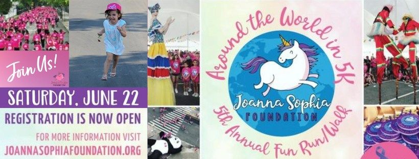 Joanna Sophia's 5th Annual Fun Walk \/ Run on June 22nd, 2024!