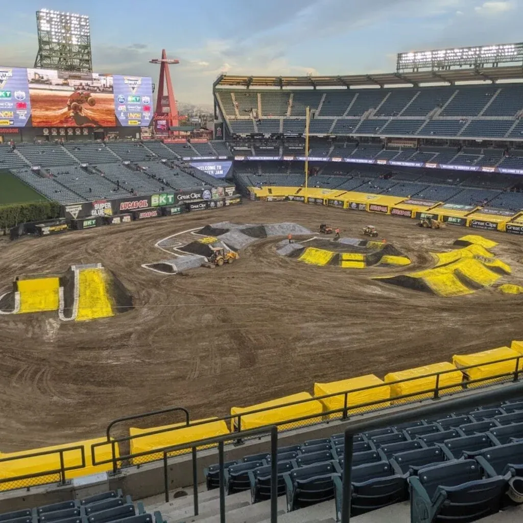 Monster Jam at Angel Stadium