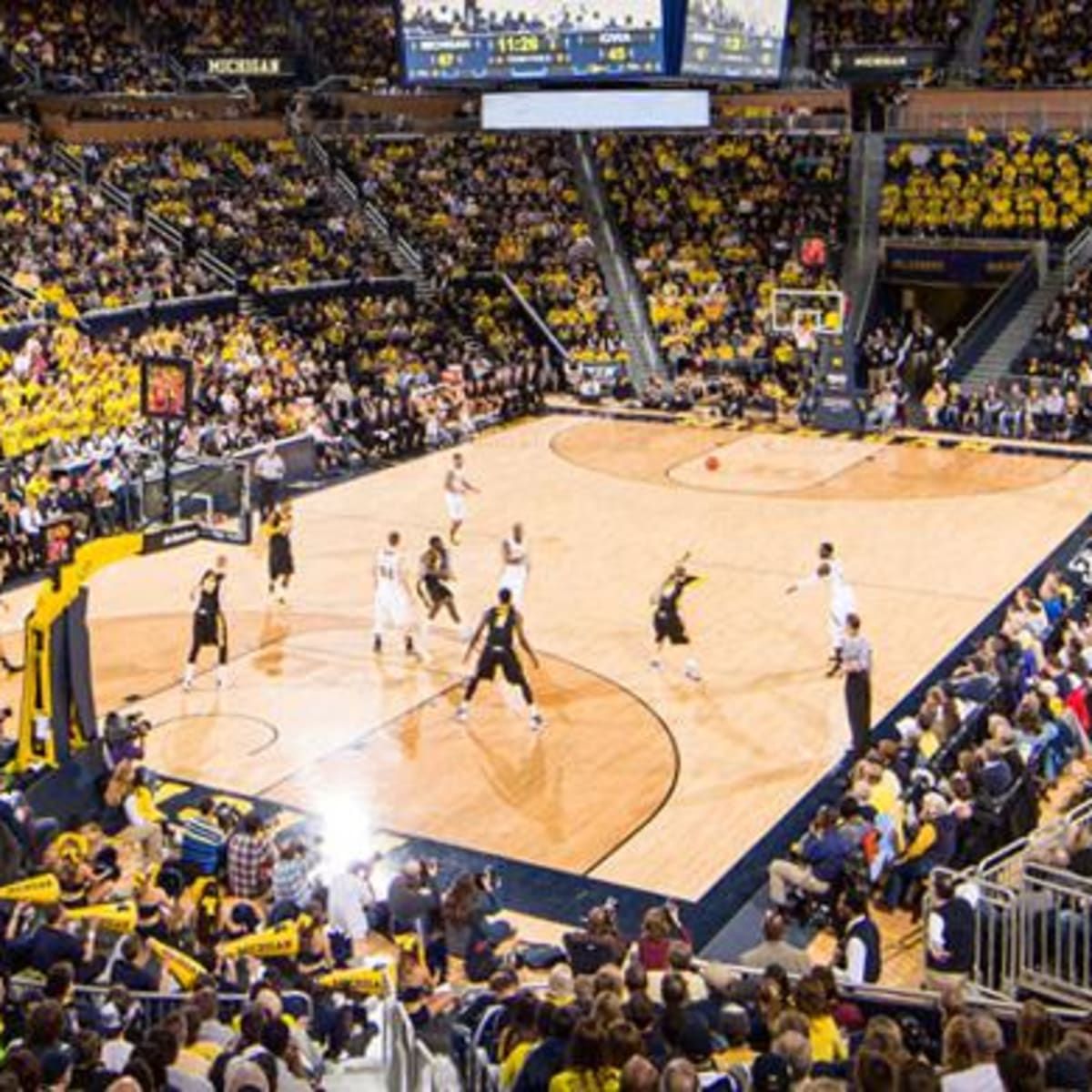 Michigan State Spartans at Michigan Wolverines Mens Basketball at Crisler Center