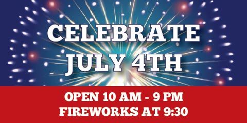 July 4th Fireworks Extravaganza