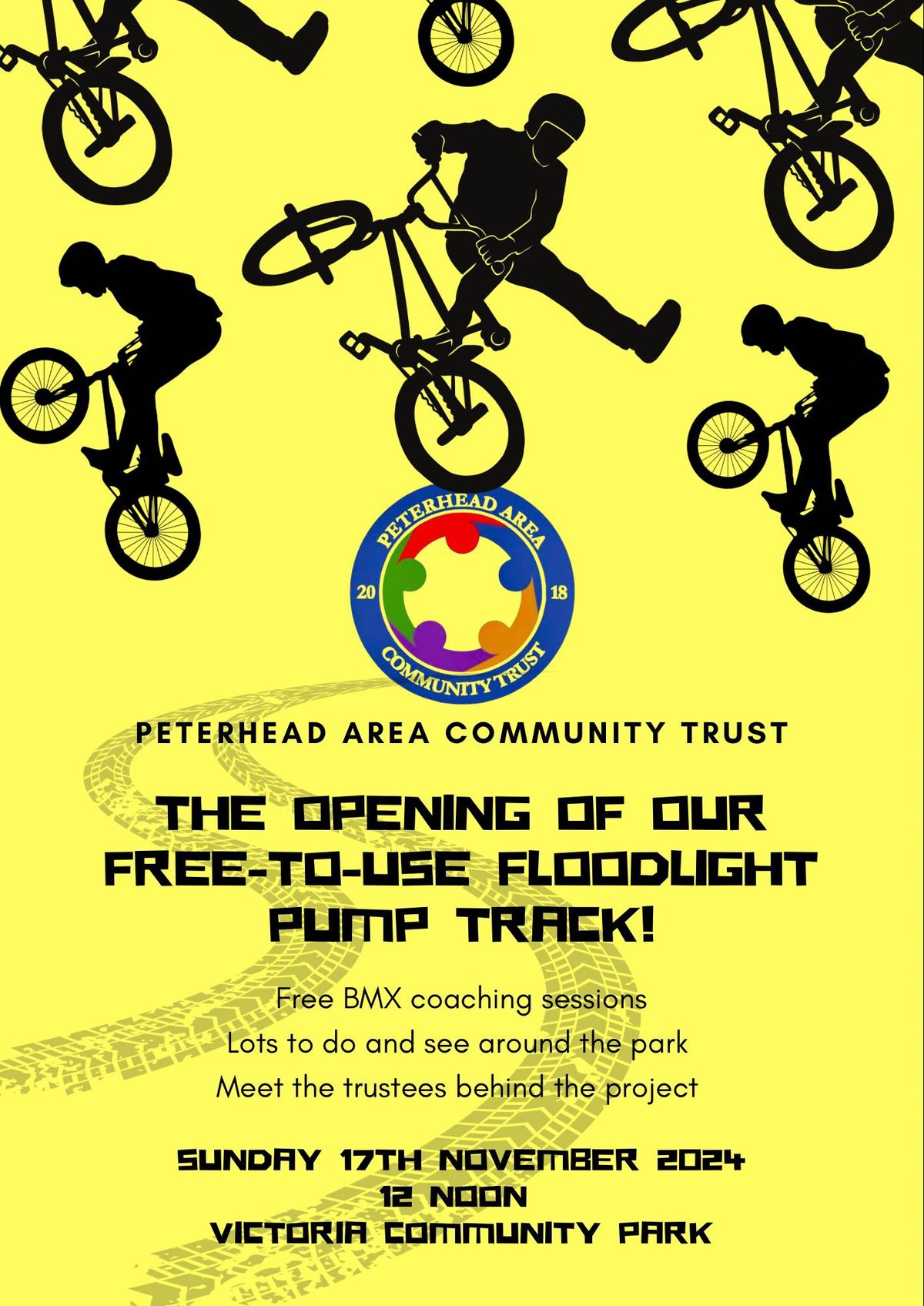 PACT's Floodlight Pump Track Opening