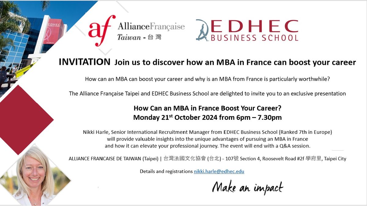 how an MBA in France can boost your career