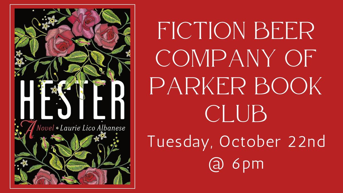 Fiction Beer Parker Book Club - October