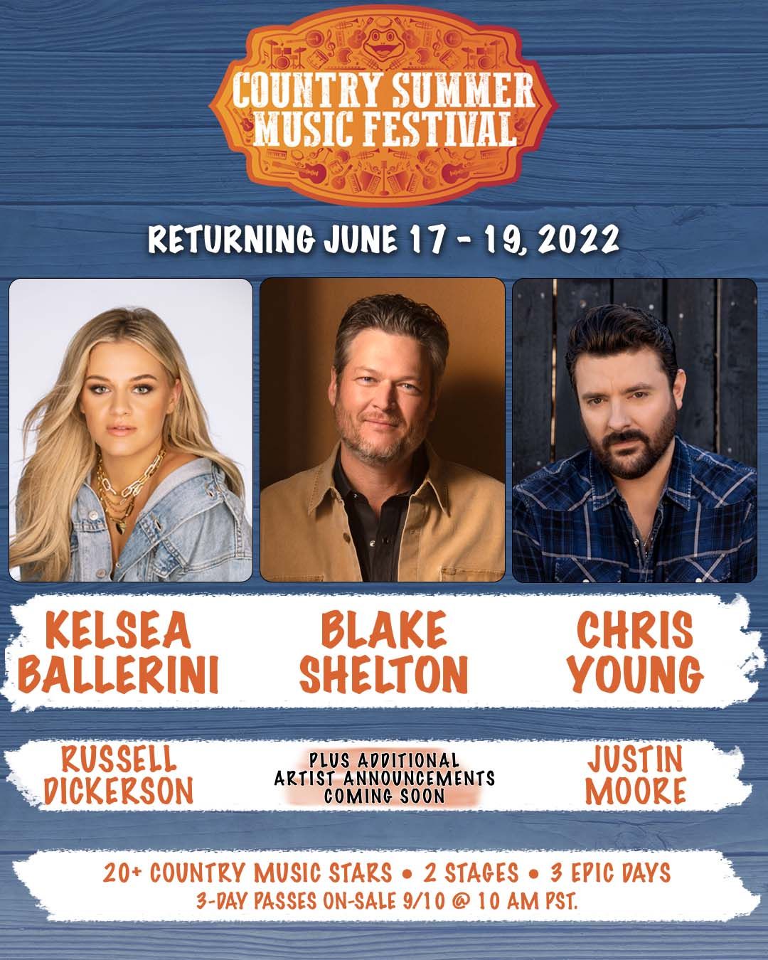 Country Fest - 3 Day Pass (Concert)
