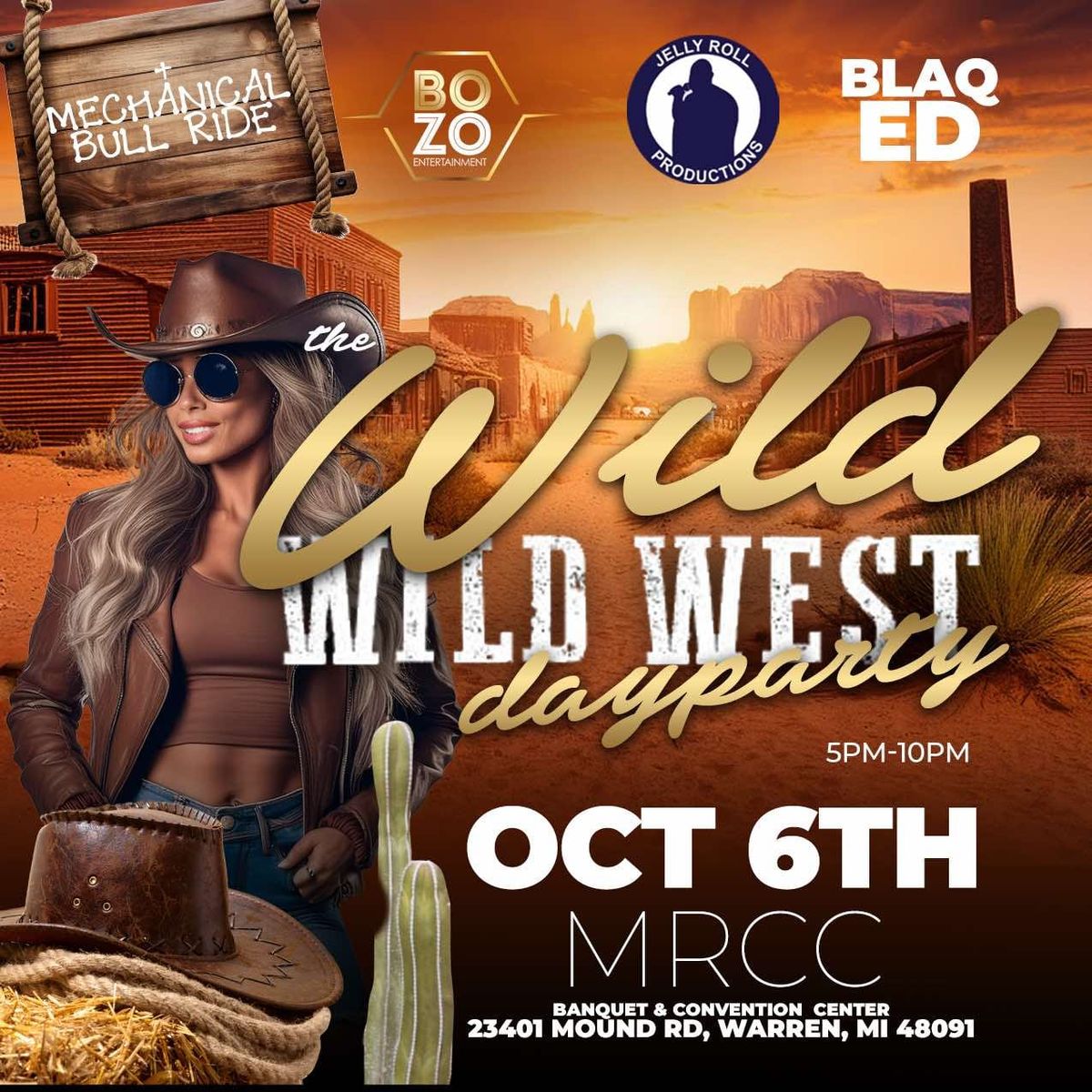 1st Sunday's Present! The Wild Wild West Day Party