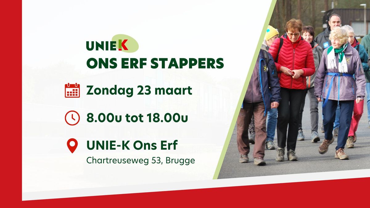 Lentewandeling Ons Erf Stappers