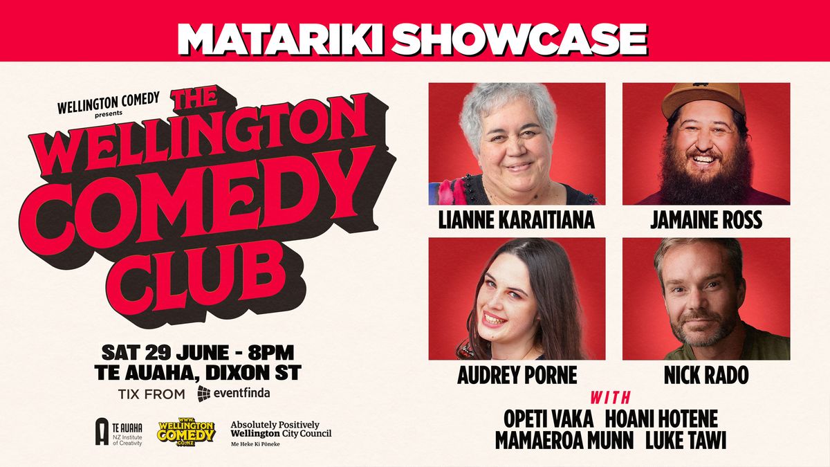 The Wellington Comedy Club, with Jamaine Ross and Nick Rado