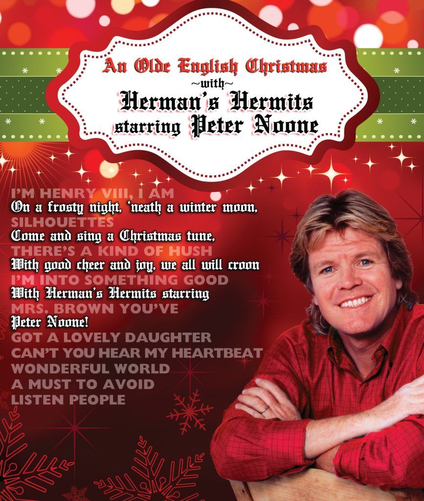 Herman's Hermits Starring Peter Noone - An Olde English Christmas at Brown County Music Center