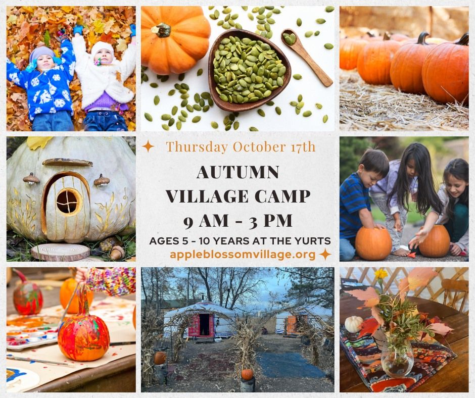 MEA Autumn Village Camp - one day only!