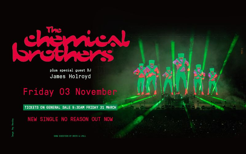 The Chemical Brothers  live at  Birmingham Utilita Arena, England 