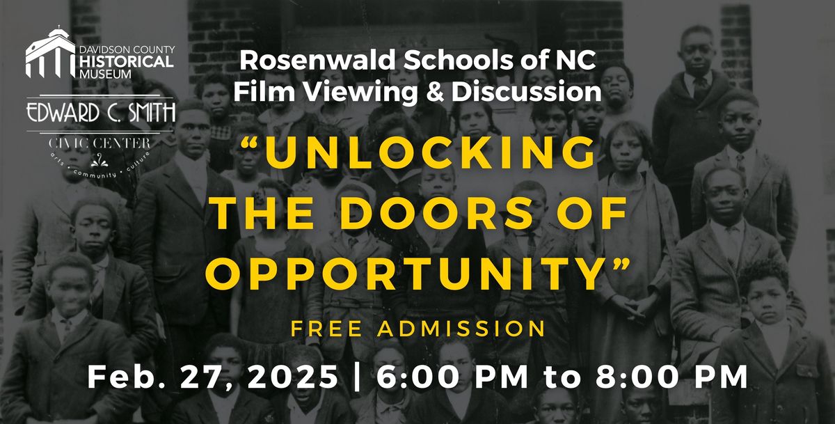 \u201cUnlocking the Doors of Opportunity" Film Viewing & Discussion