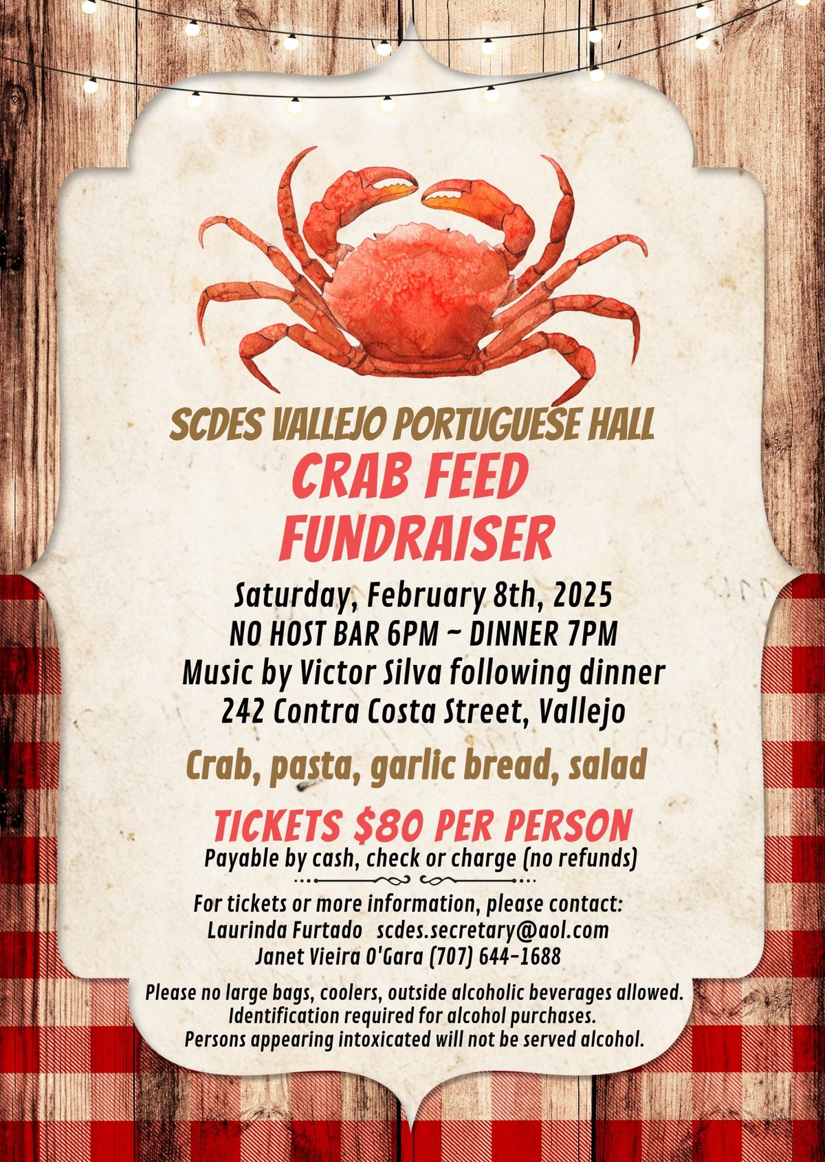 SCDES Vallejo Crab Feed