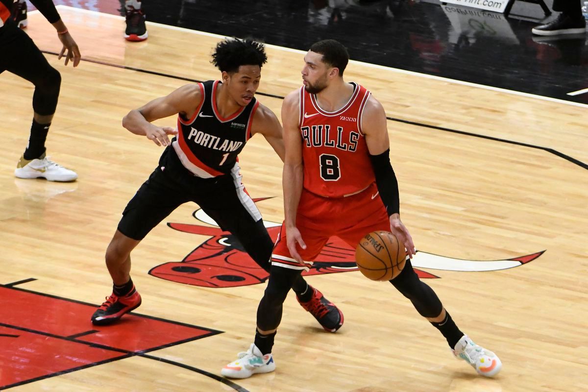 Portland Trail Blazers at Chicago Bulls