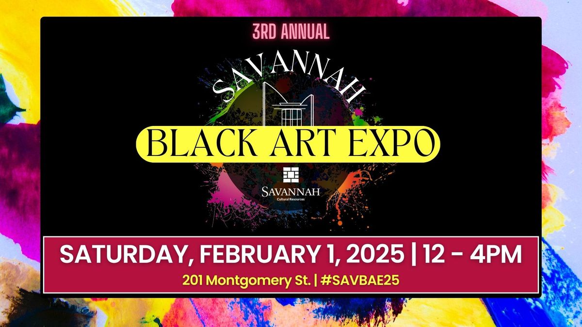 2025 Savannah Black Art Expo