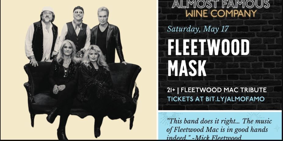 Fleetwood Mask \u2013 The Fleetwood Mac Tribute endorsed by Mick Fleetwood