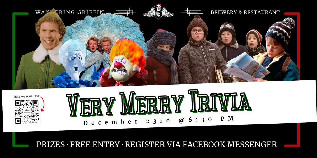 THEMED TRIVIA: Very Merry Trivia | The Wandering Griffin