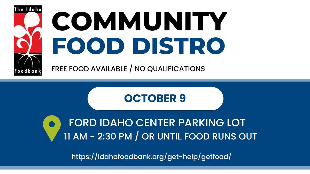 Idaho Foodbank Community Food Distro