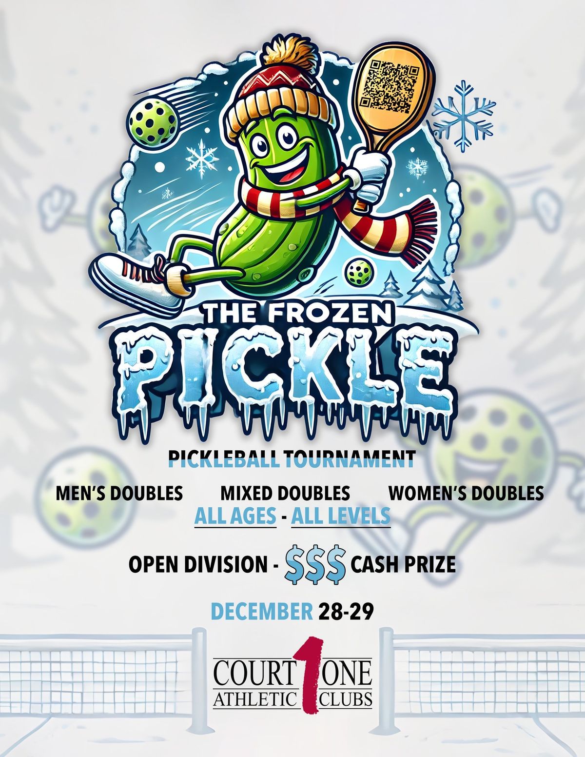 Pickleball Tournament: The Frozen Pickle