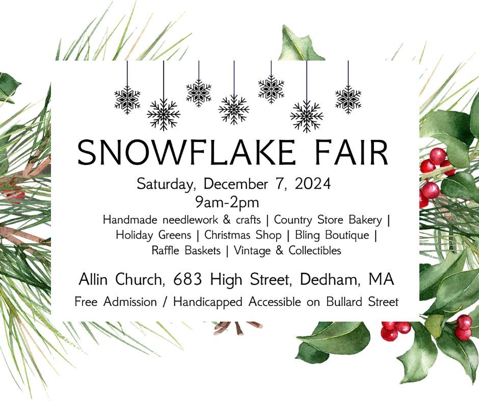 Snowflake Fair Festivities