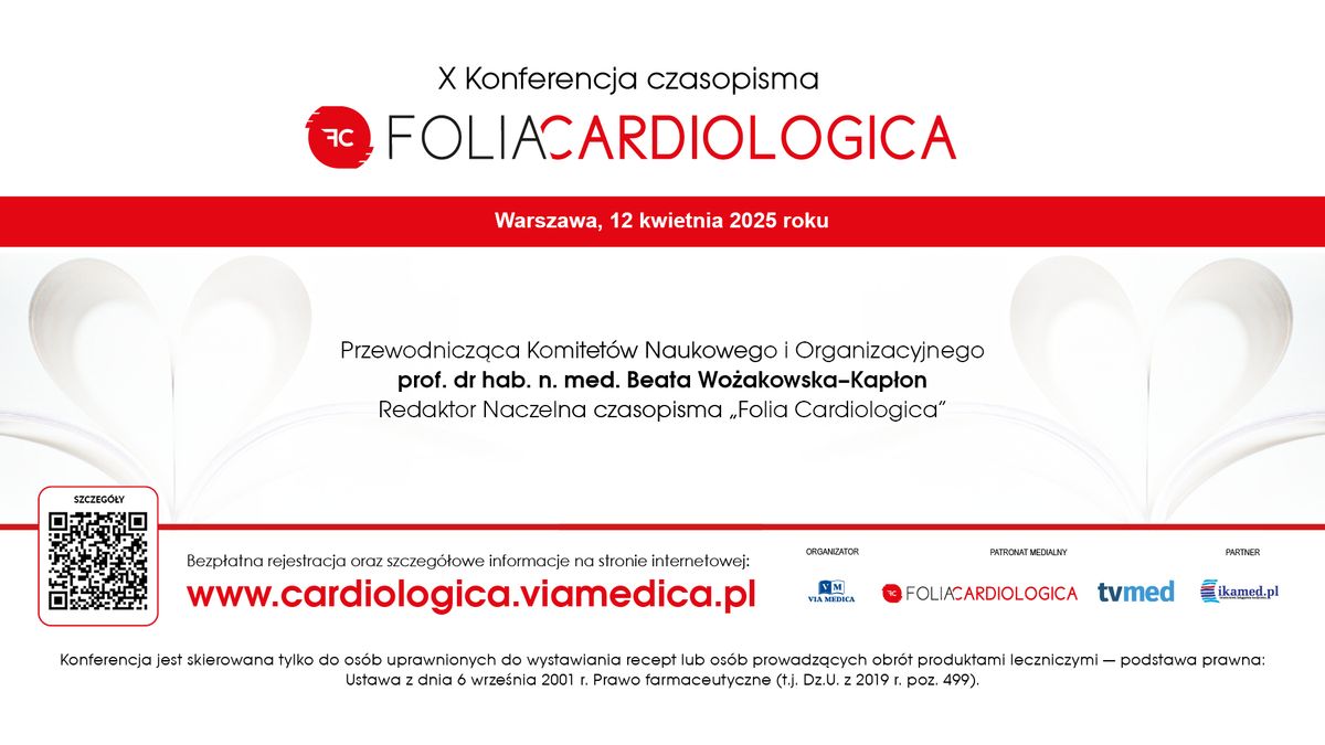 X Konferencja Folia Cardiologica