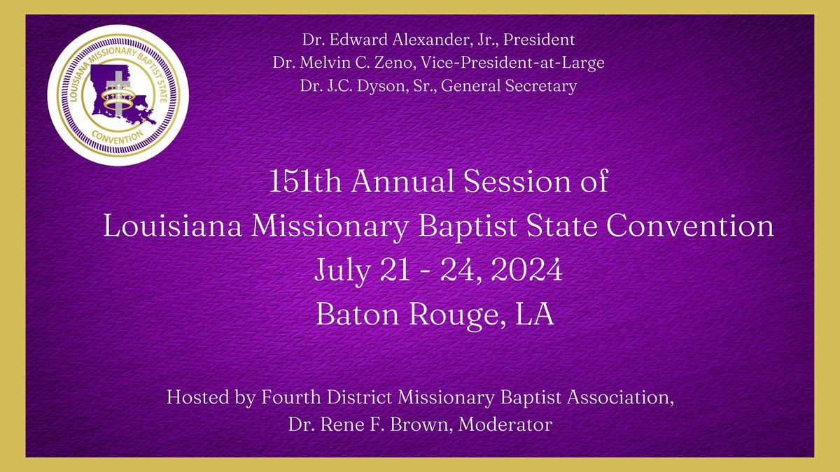 151st Annual Session of LMBSC