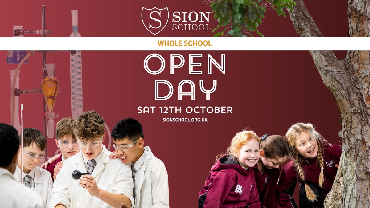 Whole School Open Day (Ages 3-18yrs)