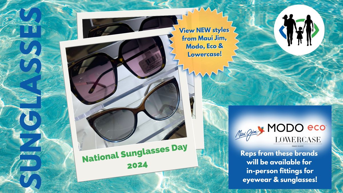 National Sunglasses Day with Maui Jim & Modo