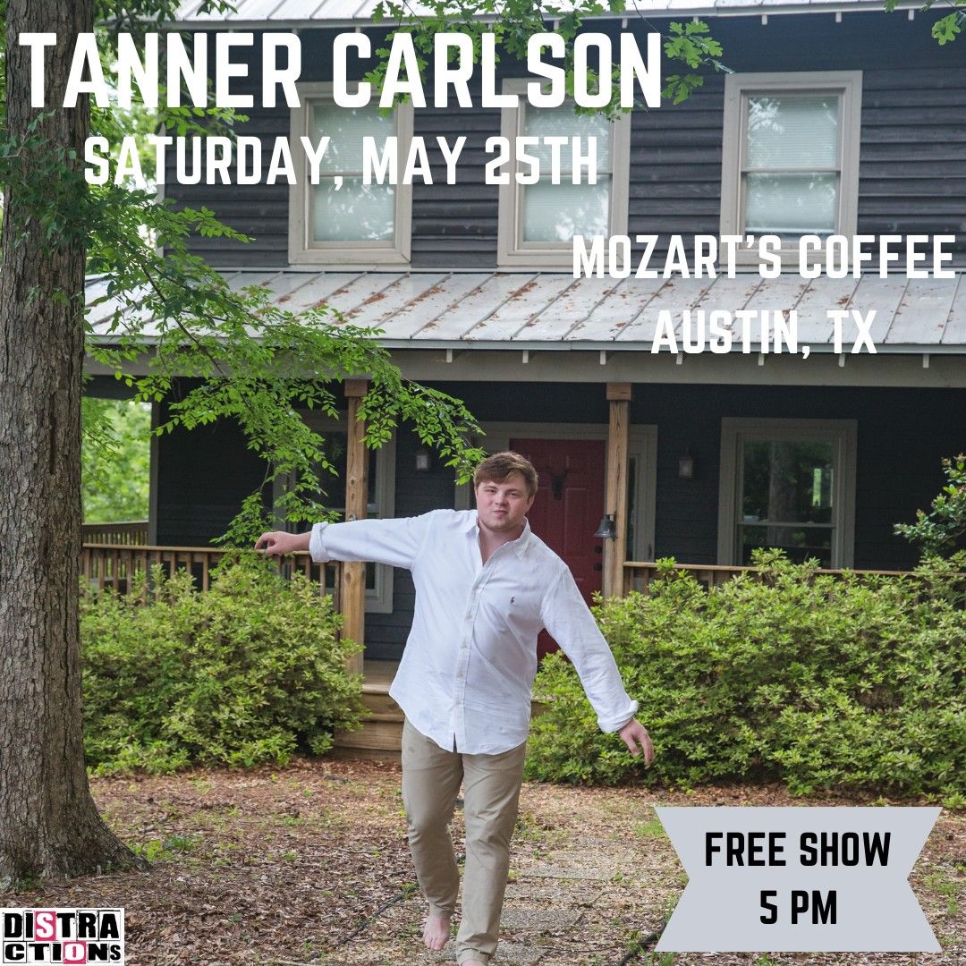 Tanner Carlson at Mozart's Coffee