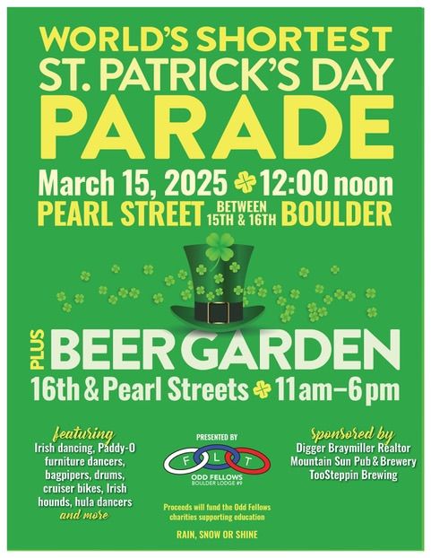 St Patrick\u2019s Day Parade and Beer Garden 