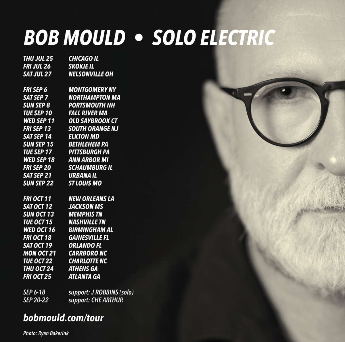 Bob Mould at The Castle Theatre Bloomington