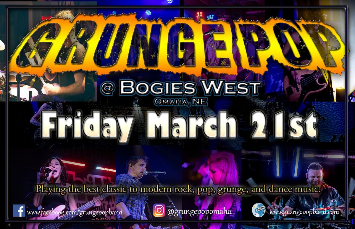 Grunge Pop is BACK at Bogies West!