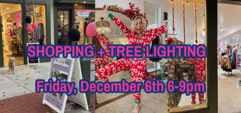 Shop Small \ud83d\udecd\ufe0f  + Tree Lighting\ud83c\udf84