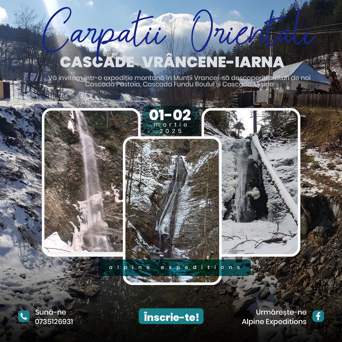  Cascade Vrancene-Iarna