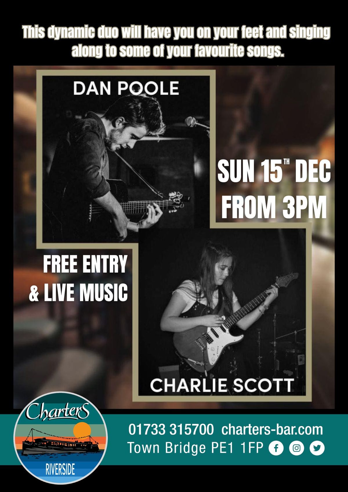 Charlie Scott & Dan Poole - Free entry