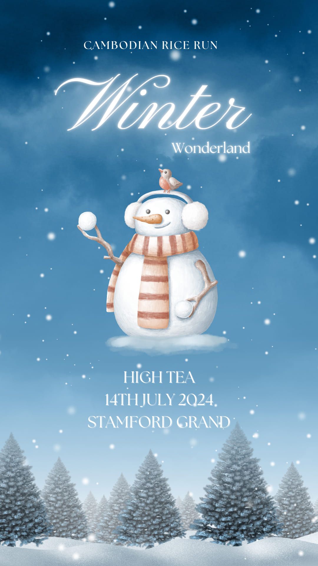 Winter Wonderland High Tea